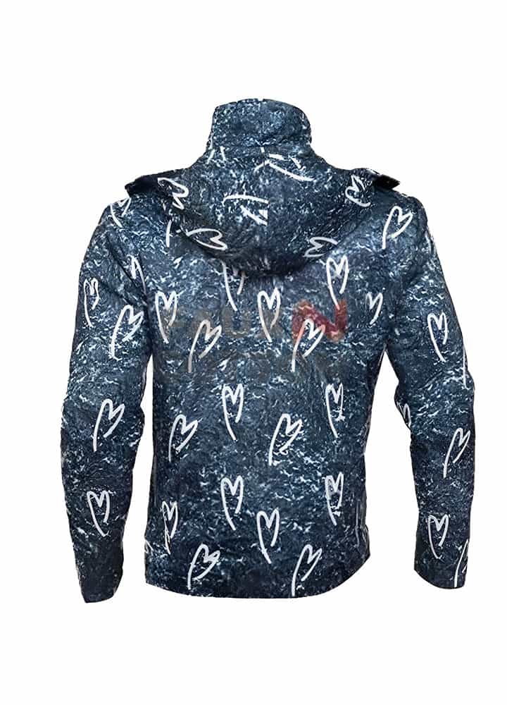 Nfl Sherpa Joe Burrow Heart Jacket Nfl Sherpa Joe Burrow Heart Jacket
